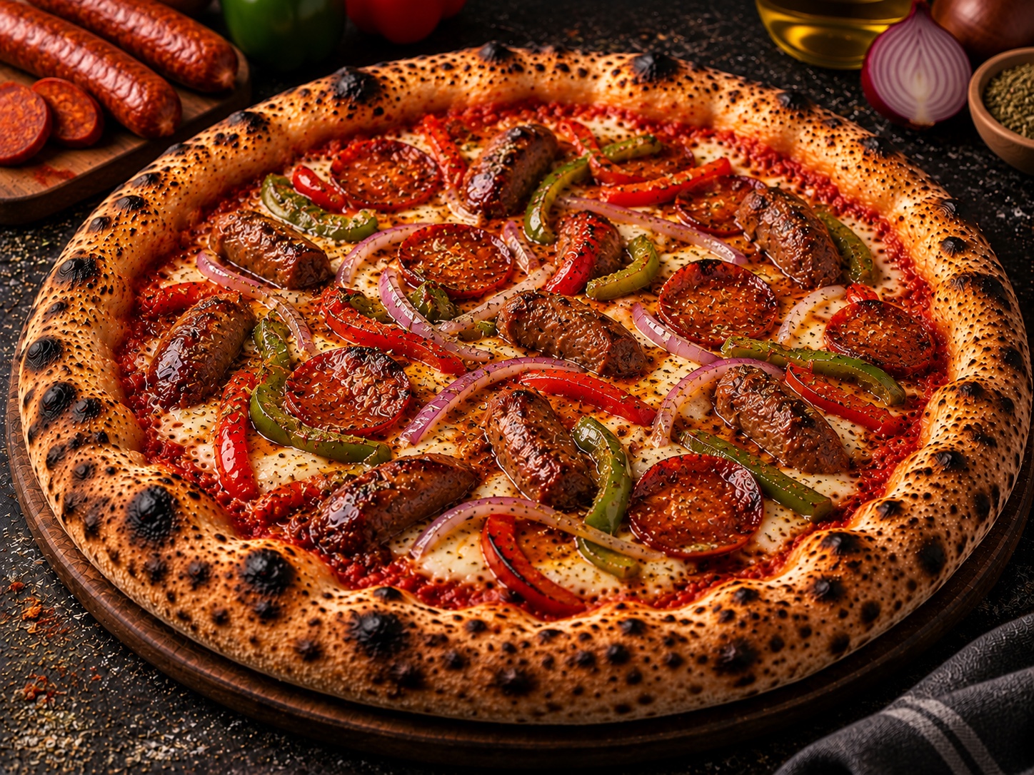 Pizza Peperonata