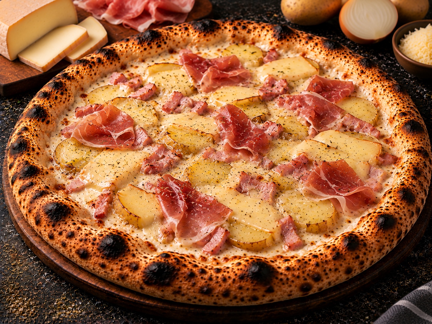 Pizza Raclette