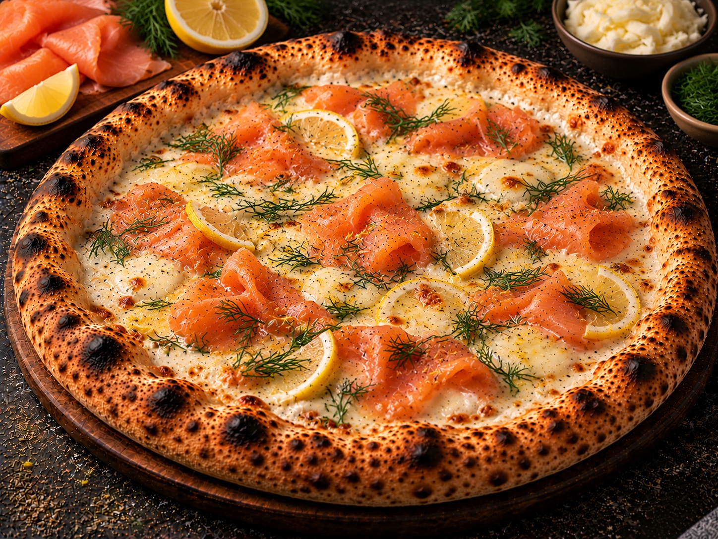 Pizza Salmone