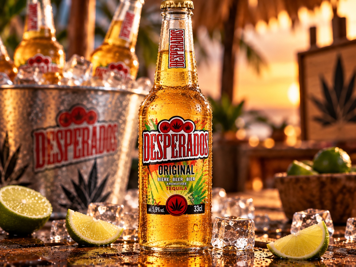 Bière Desperados en bouteille de 33 cl